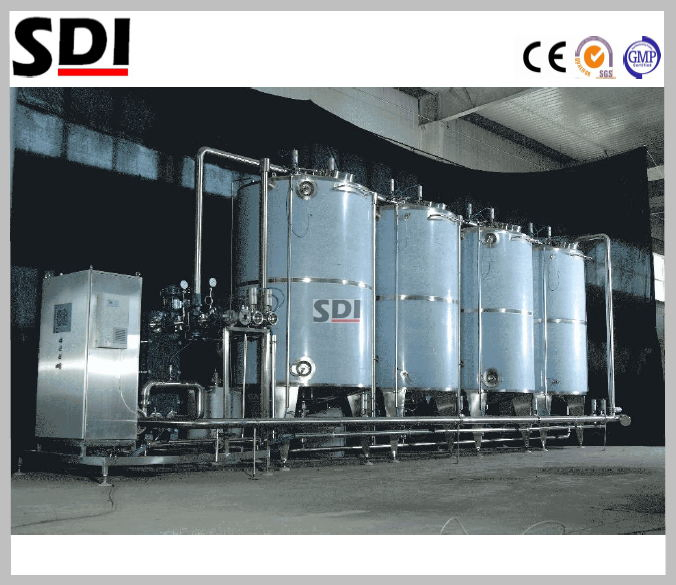Stainless Steel Automatic Clean in Place Equipment CIP Tank Cleaning System
