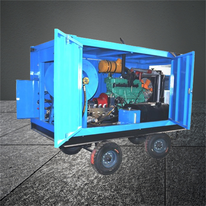 210bar 3200psi Diesel Engine High Pressure Cleaning Machine Snake Sewer Pipe Drain Cleaning System