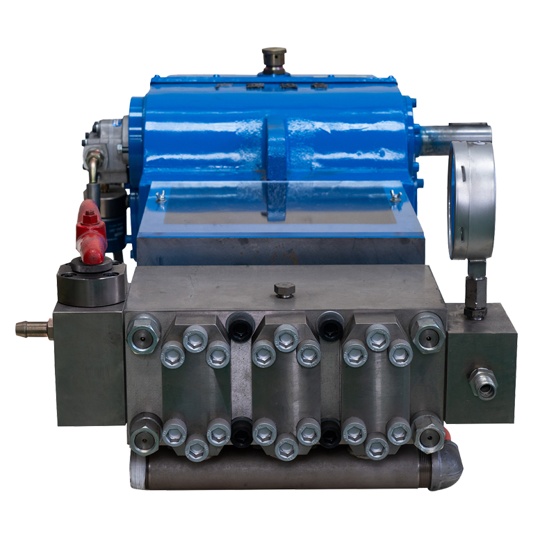 1000 Bar Diesel Hydro Jetter High Pressure Cleaning System Water Jet Blasting