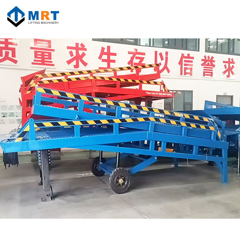 Loading Ramp 10 Tons 12 Tons 15 Tons Mobile Loading and Unloading Ramps for Container Yards Ramps Quay Lifts Container Ramps Quay Ramps St