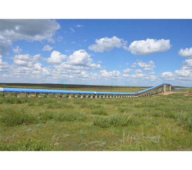 Industrial Mining Delivery Transport Conveying System, Long Distance Overland Pipe Belt Conveyors