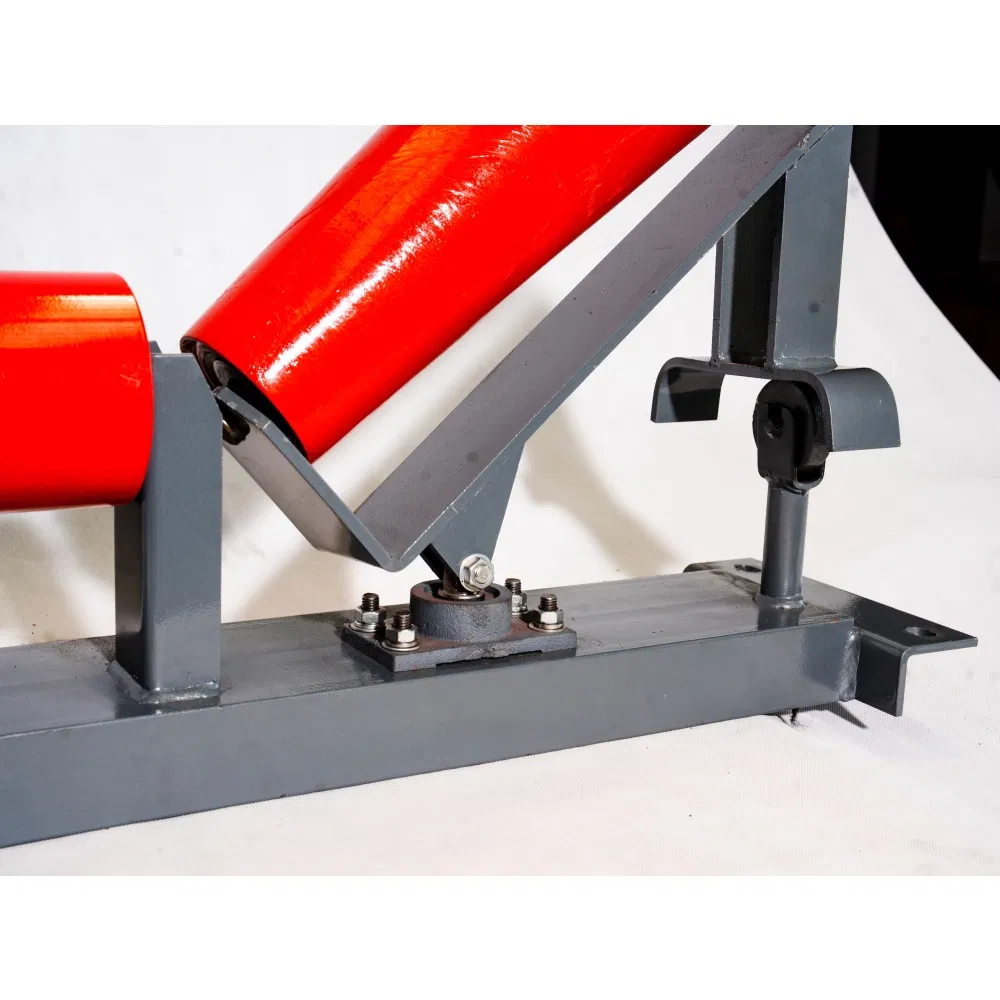 Vibration-Proof Friction Self-Aligning Conveyor System for Open-Pit Mine Operations