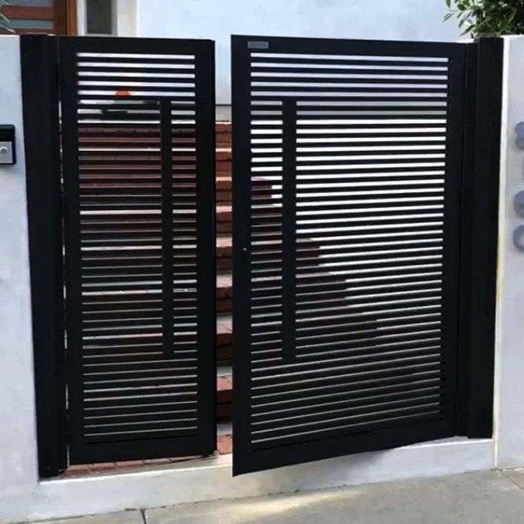 Customizable Sliding Electric Gate for Industrial Use Villa Exterior Driveway Metal Gate