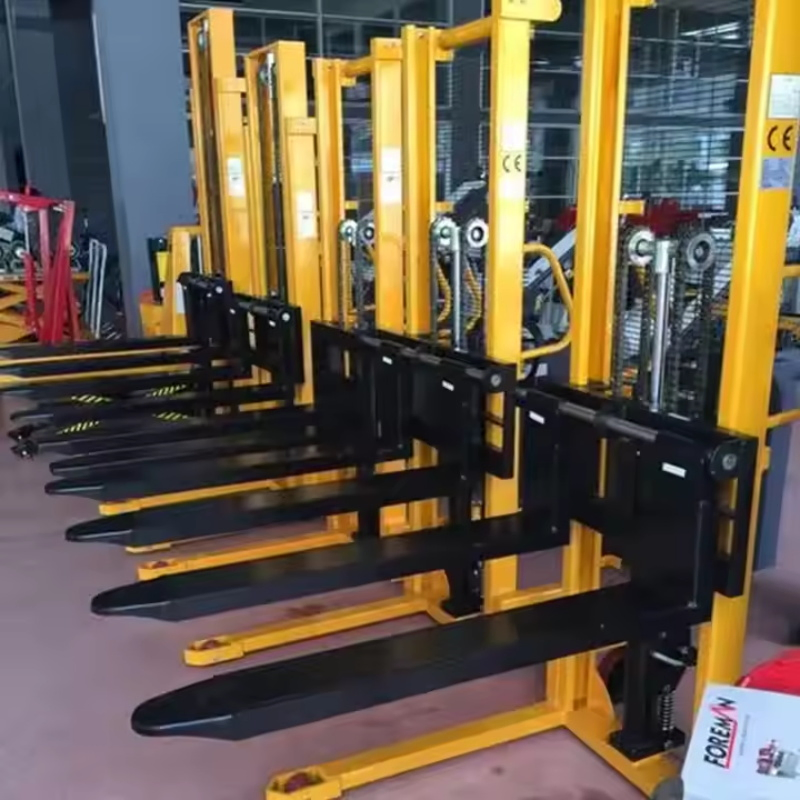 Hand Forklift Truck Manual Hydraulic Pallet Truck Stacker Custom with Good Price