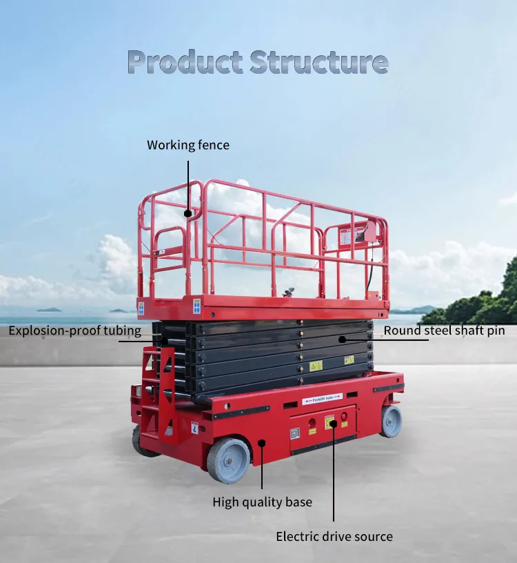 Scissor Lift Platform View 4