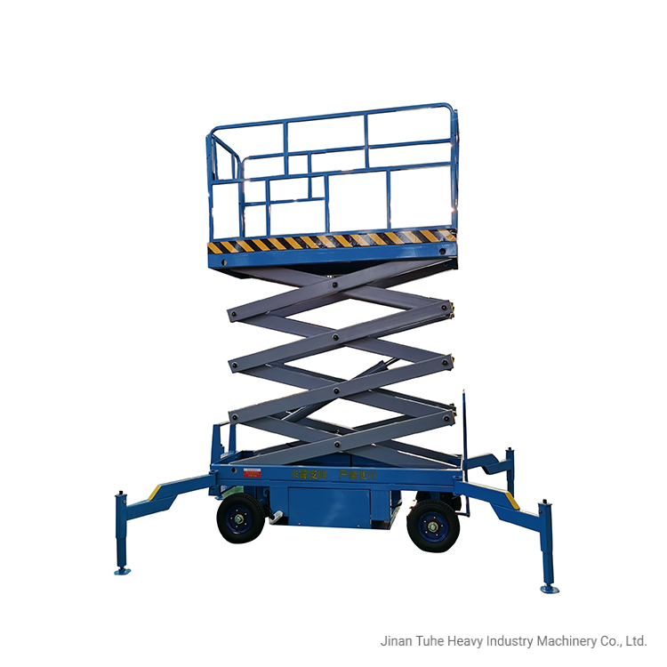 500kg Eectric Scissor Lift Man Lift Mobile Lift Platform for Repairing