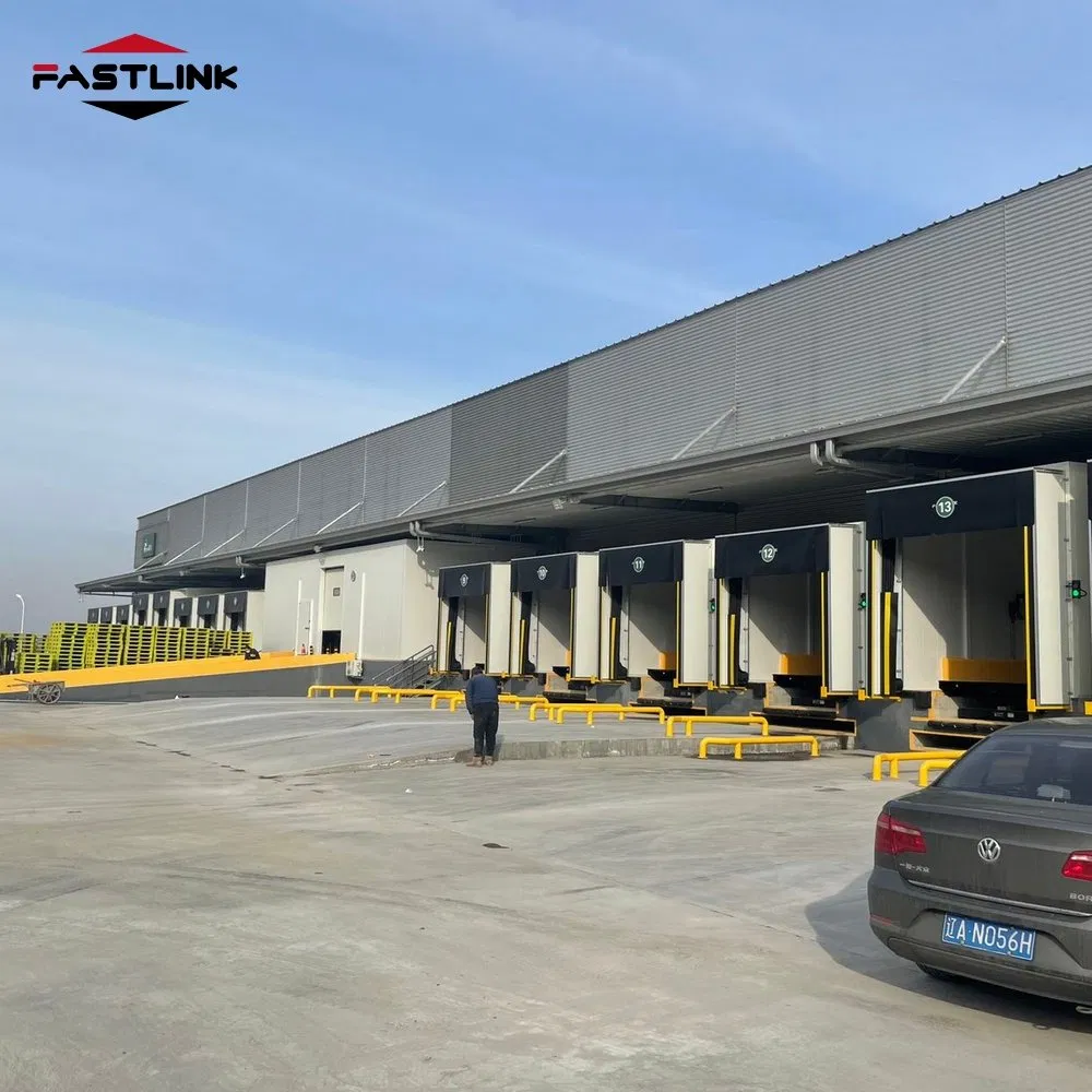 Fastlink Pharmaceutical Factory Cold Chain Food Electronic PVC Surface Waterproof Customized Loading Mechanical Dock Seals Dock Shelters