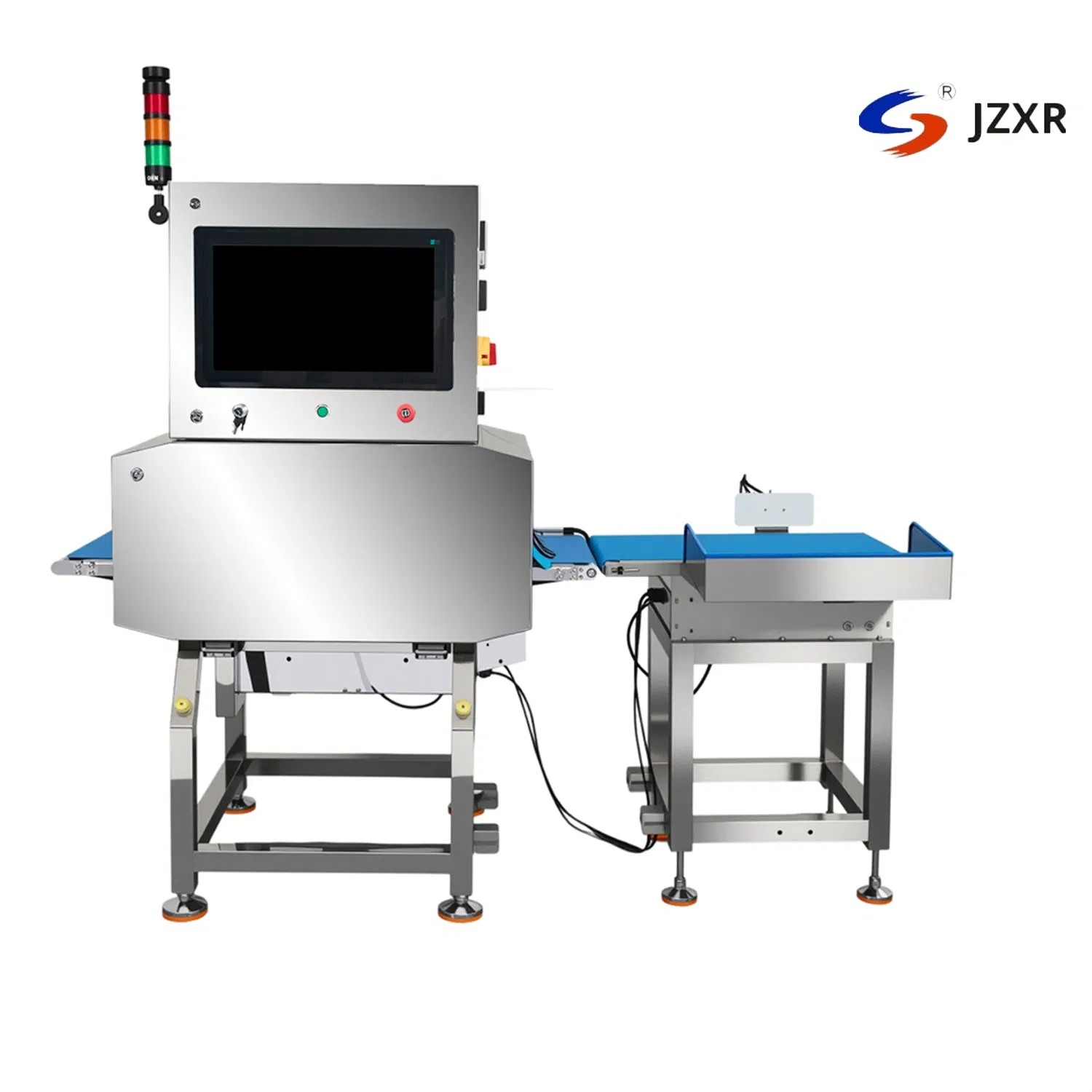 Jzxr Xr-400d Conveyor Belt Foreign Objects Detection X-ray Inspection System for Small Packaged Food