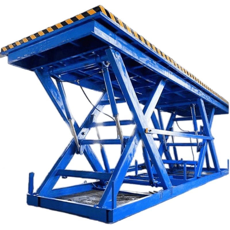 5ton 10ton 20ton 50t Heavy Duty Platform Hydraulic Electric Fixed Stationary Freight Cargo Elevator Scissor Lift for Warehouses Car Machine Construction Garages