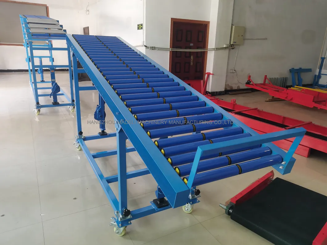 Industrial Roller Conveyor System Detail 3