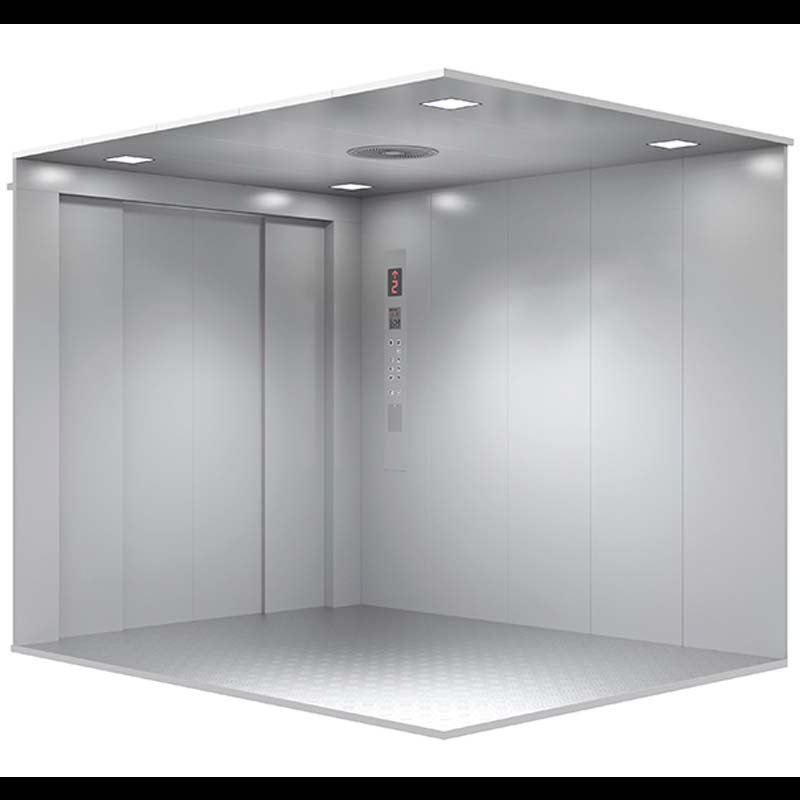 Big Load Capacity Fcatory Machine Room Freight Elevator Vvvf Goods Elevator Cargo Lift