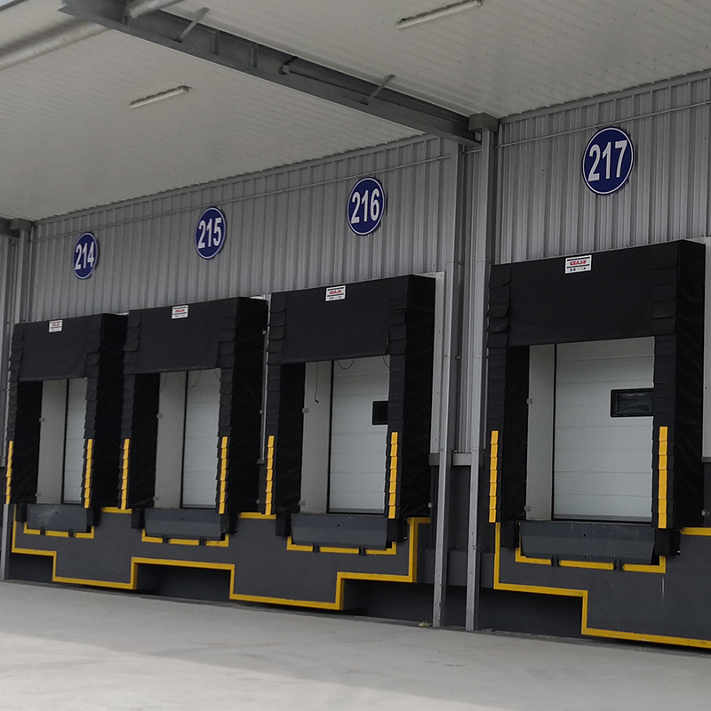 Factory New Design Warehouse Pharmaceutical Logistics Unloading Bay Stationary Sponge Dock Seal