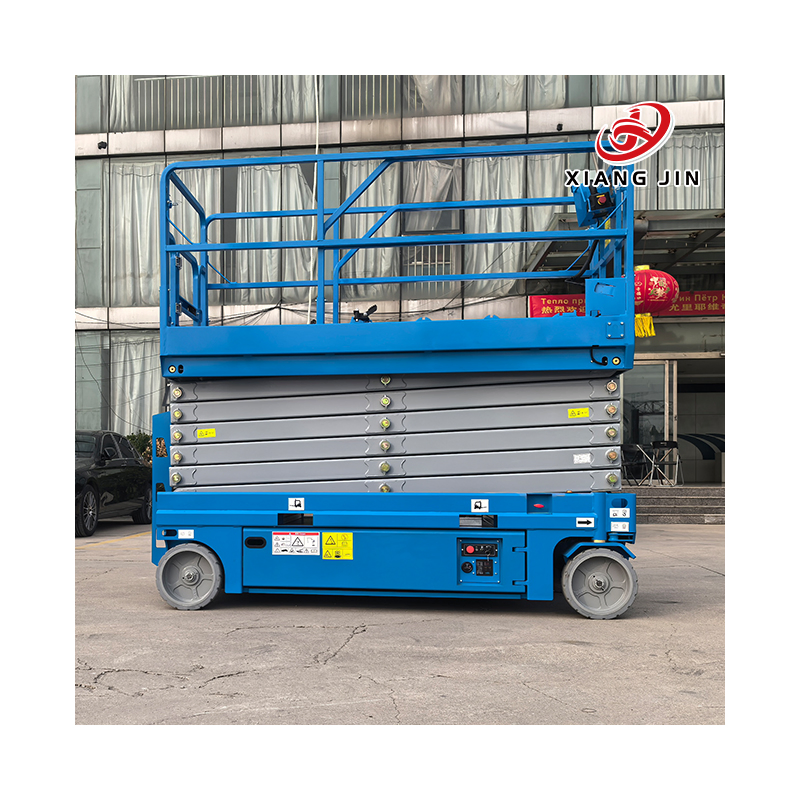 Mobile Electric Scissor Lift Platform 4m-12m Height Man Lift Platform