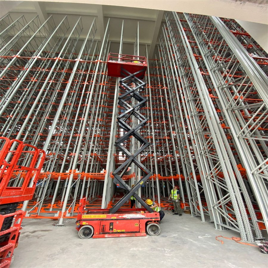 High Efficiency Asrs Racking Pallet Warehouse Storage Racking Multi Automated System