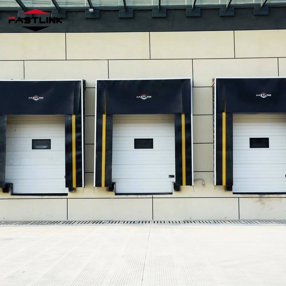 Fastlink Warehouse Entrance Customized PVC Fabric Waterproof Pioneer Mechanical Loading Dock Truck Seals Dock Shelters