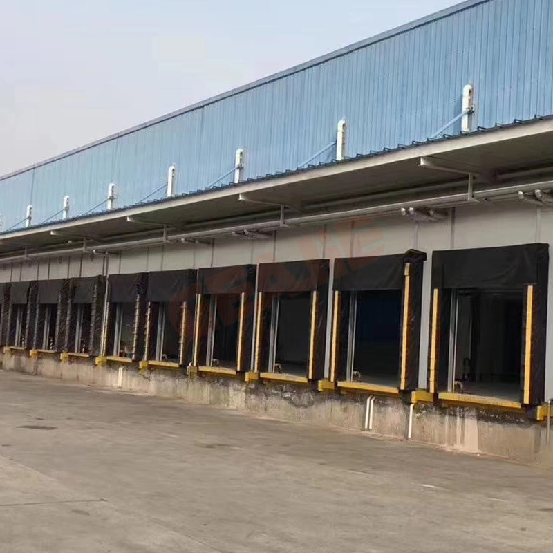 Adjustable Galvanized Steel Frame Sectional Industrial Dock Seal Sponge