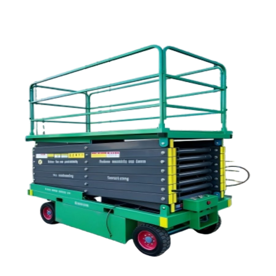 Portable Articulated Construction Machine, Mobile Hydraulic Mobile Indoor Scissor Lift Platform