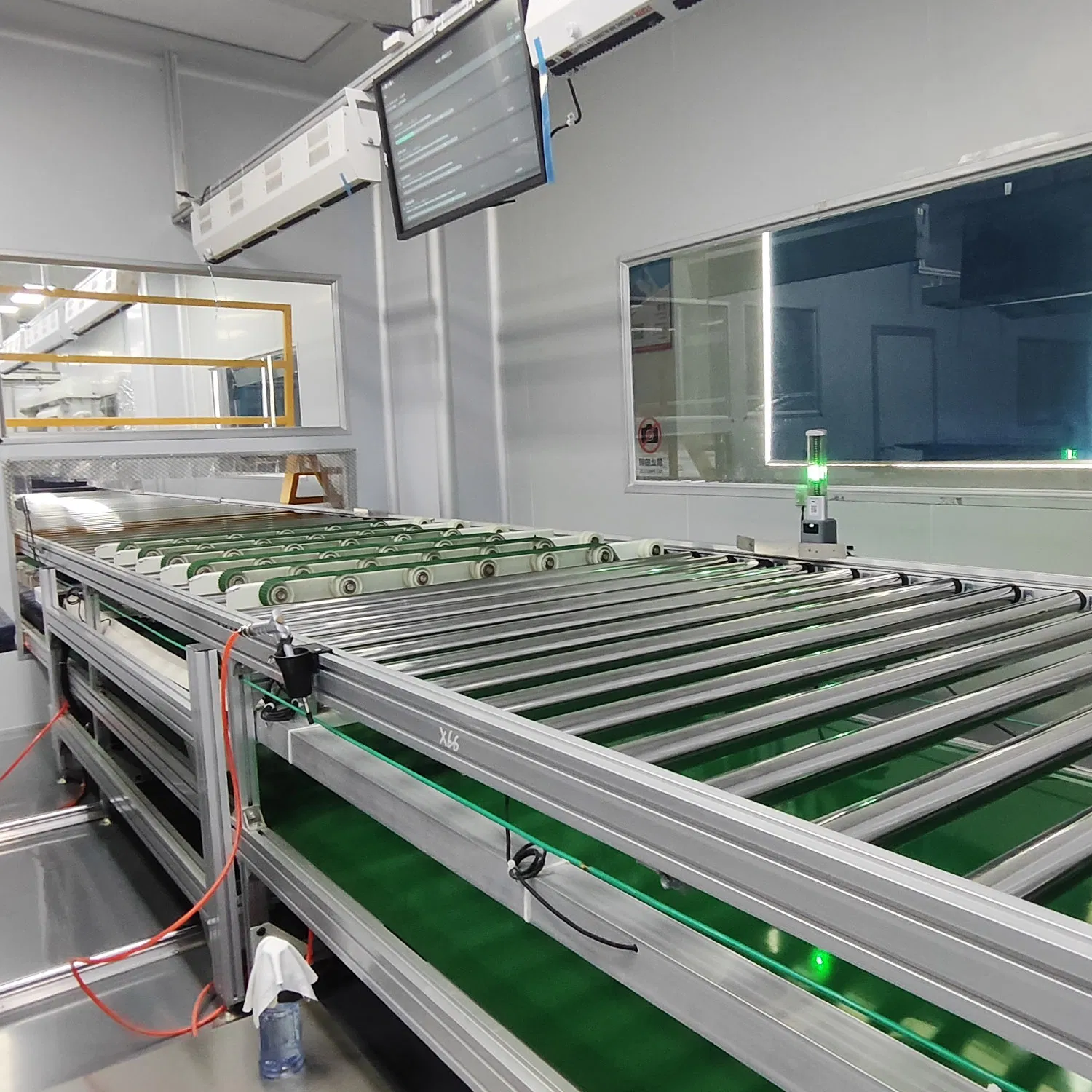 Motorized Automatic Industrial Steel Stainless PU PVC Roller Conveyor