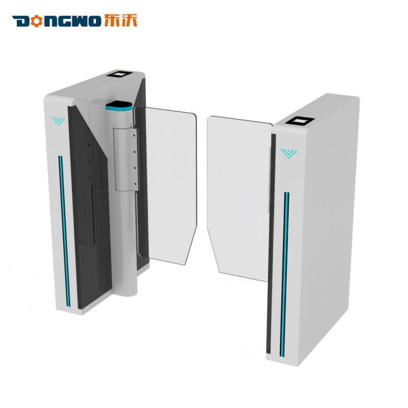 OEM/ODM Durable Smart Fast Speed Swing Automatic Used for Industrial Gym Officebuilding Cinema Test Center Automatic Electric Boom Flap Turnstile Speed Gate