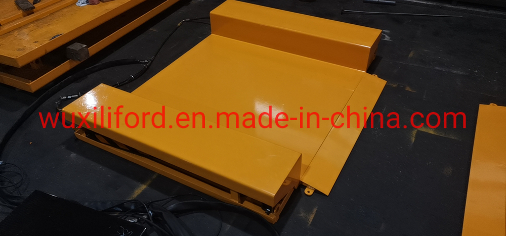 500kg -1500kg Chinese Supplier Stationary Electric Scissor Lift Table Hydraulic Lifting Platform Zero Level Electric Hydraulic Scissor Lift Fixed Lifting Table