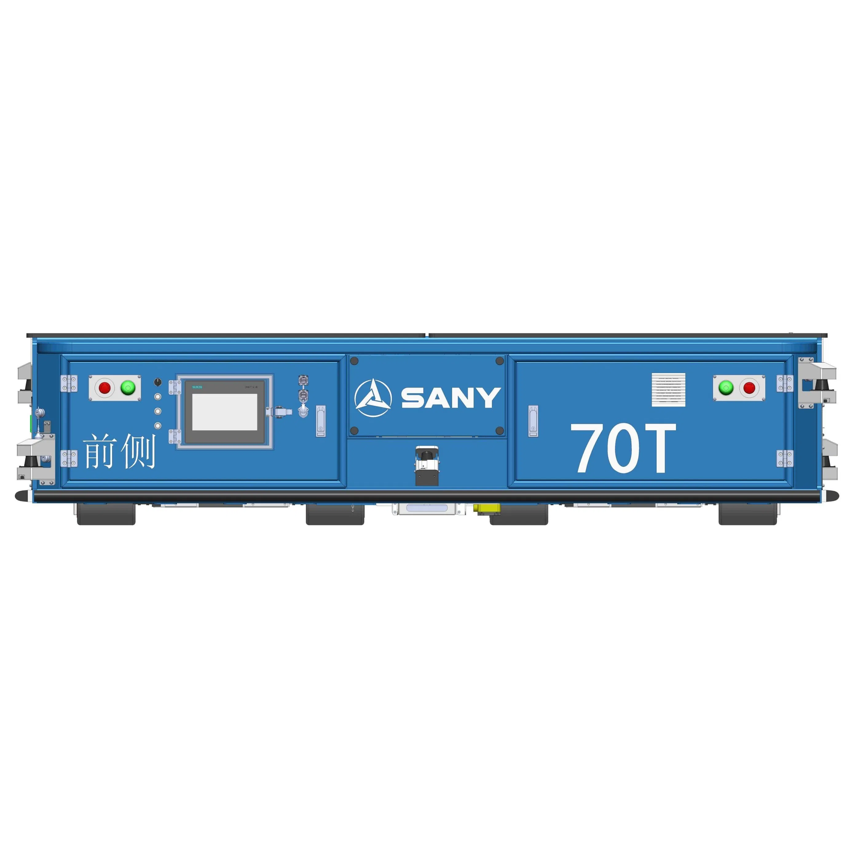 70t Heavy Load Platform Warehouse Automated Guided Vehicle Agv