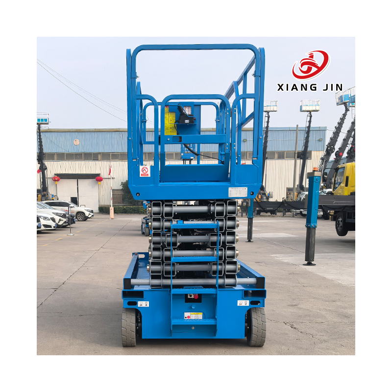 Mobile Electric Scissor Lift Platform 4m-12m Height Man Lift Platform