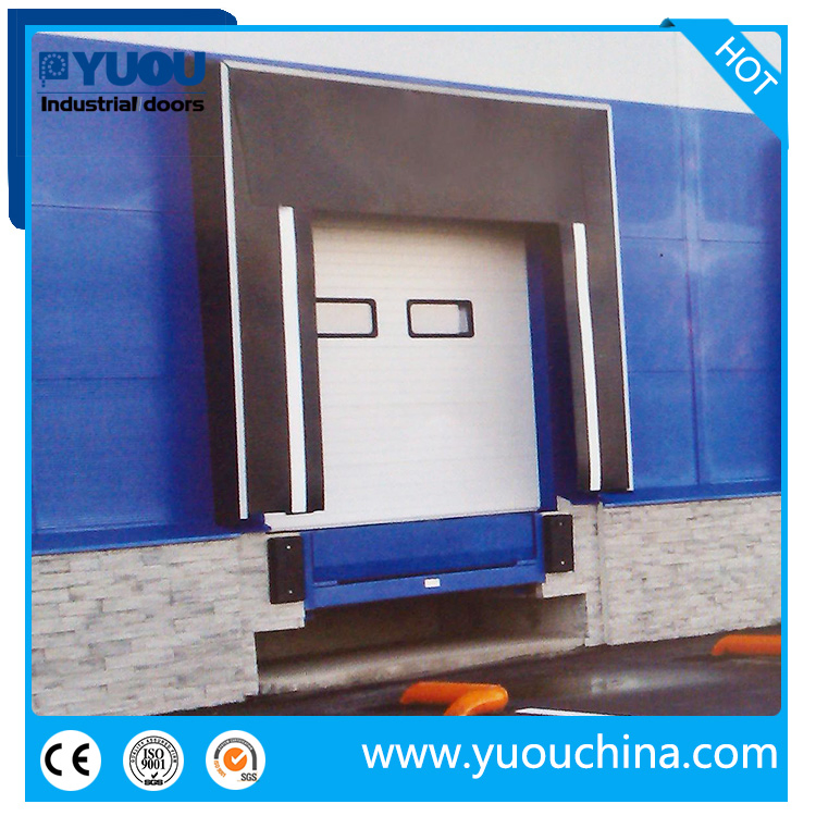 Industrial Polyester Fabric Mechanical Retractable Collapsible Sponge Inflatable Loading Bay Dock Seal Dock Shelter for Warehouse or Cold Storage