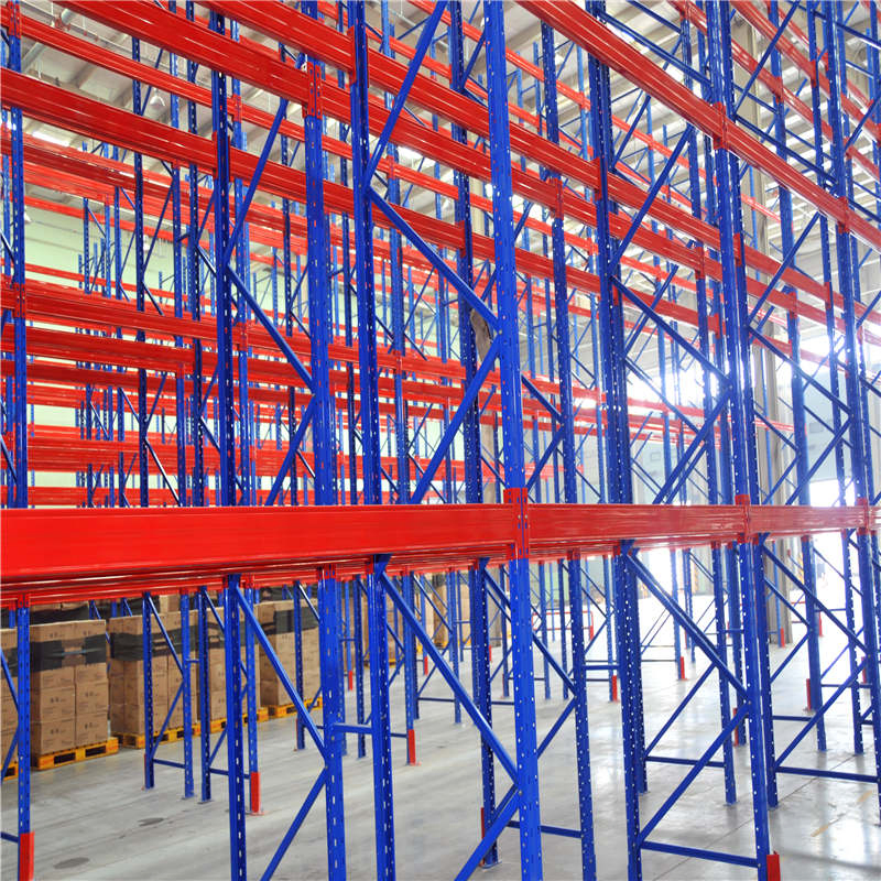 Customized Heavy-Duty Selective Pallet Rack for Metal Steel, Industrial Warehouse, Storage Heavy-Duty Customized Steel Shelving