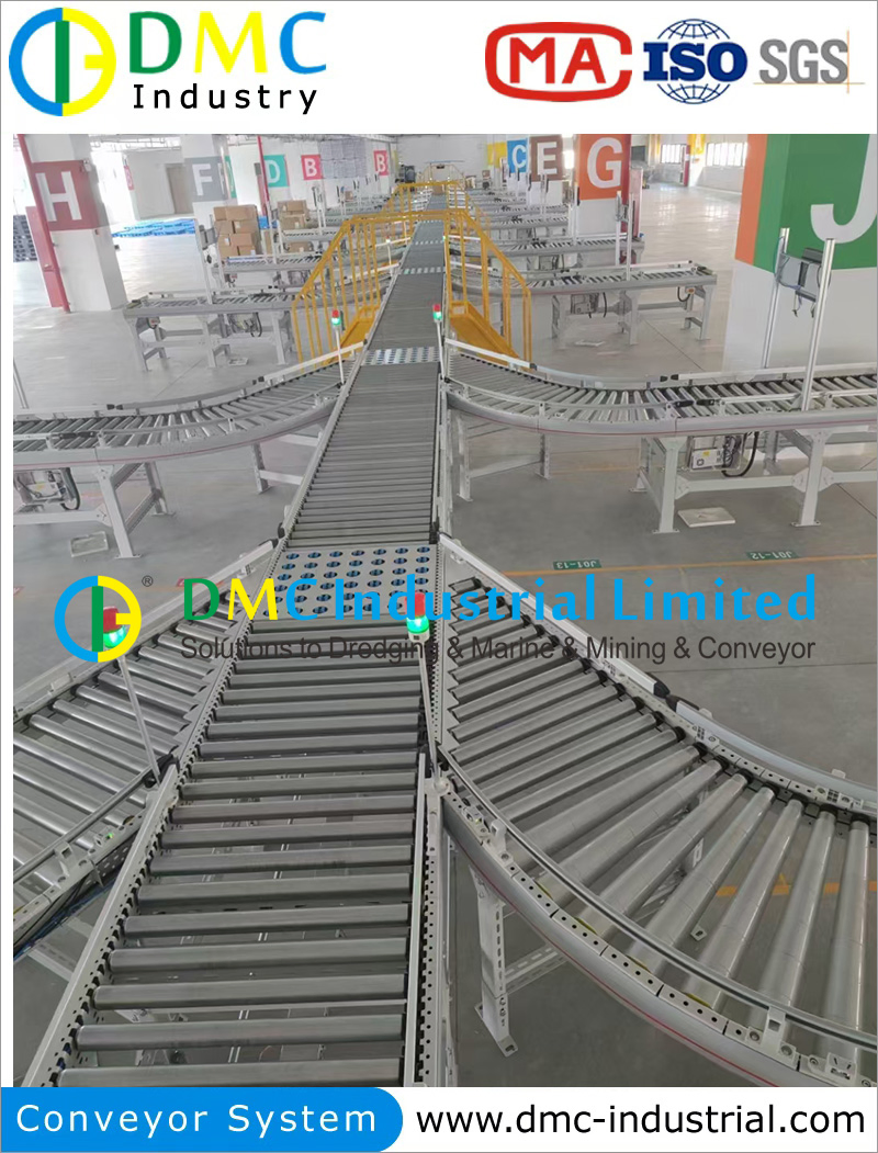 Heavy-Duty Roller Conveyor Industrial Material Handling Systems Drive Roller Conveyor
