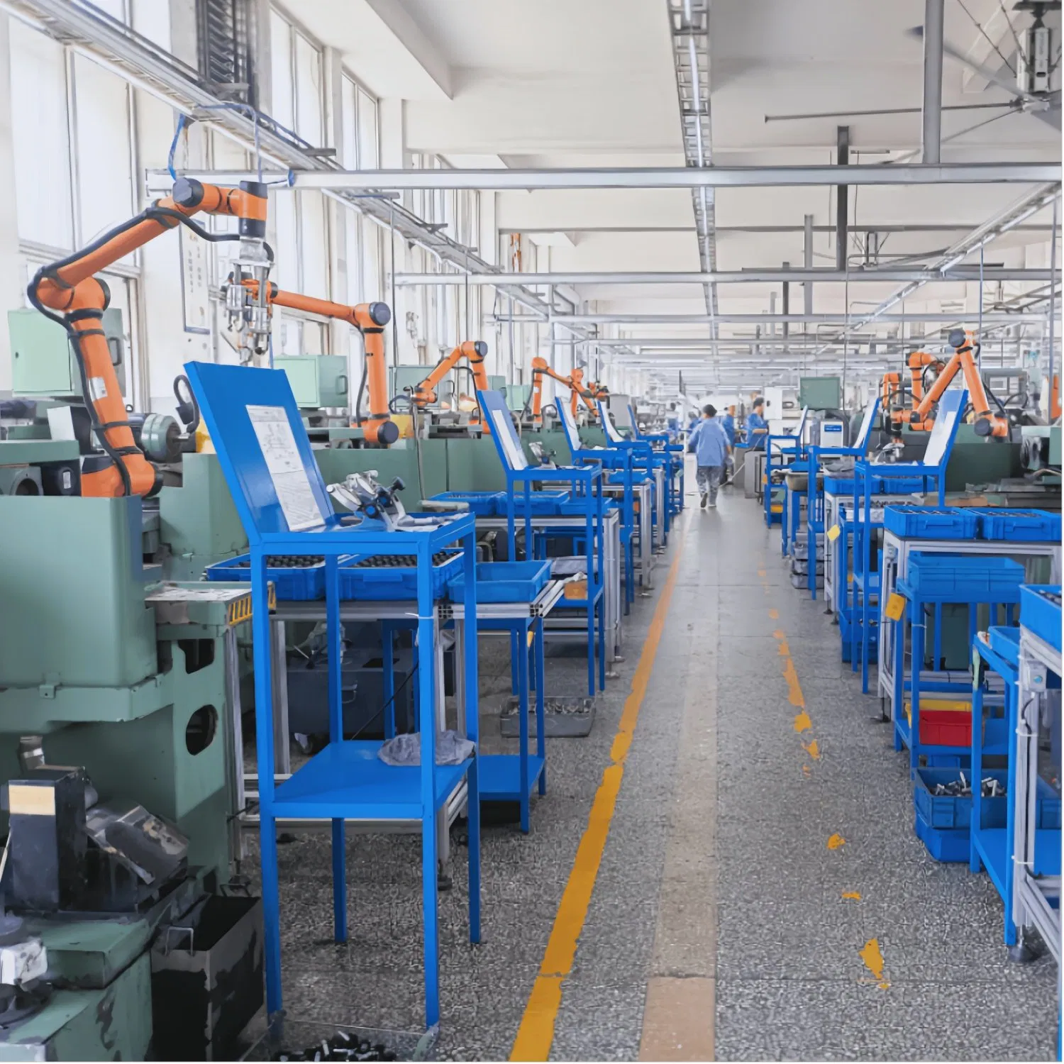 Aubo-Is25 Collaborative Robot Payload 25kg Arm 1700mm for Automated Loading and Unloading Material Handling with Gripper