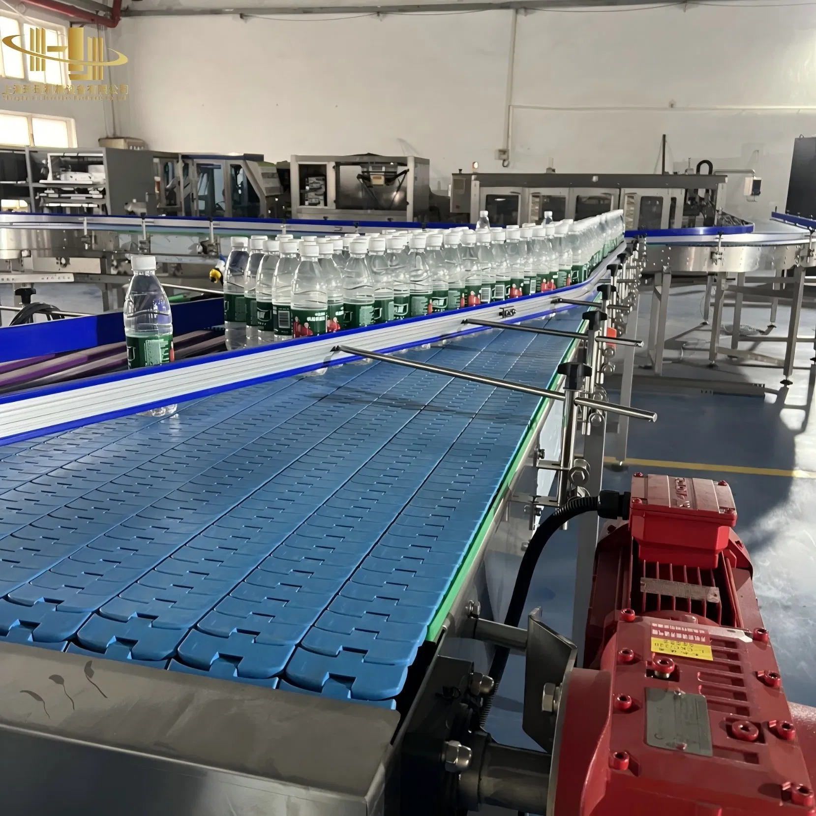 Conveyor Line Beverage Packing Filling Conveying Line Bottle Water Conveyer System