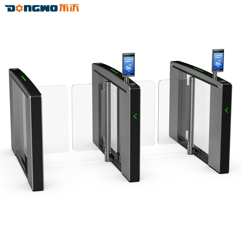 Factory OEM Durable Smart Fast Speed Swing Automatic Used for Industrial Gym Office Building Cinema Test Center Automatic Electric Boom Flap Speed Barrier Gate