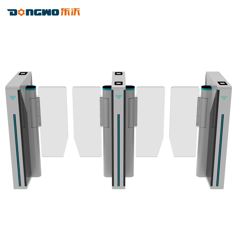 OEM/ODM Durable Smart Fast Speed Swing Automatic Used for Industrial Gym Officebuilding Cinema Test Center Automatic Electric Boom Flap Turnstile Speed Gate