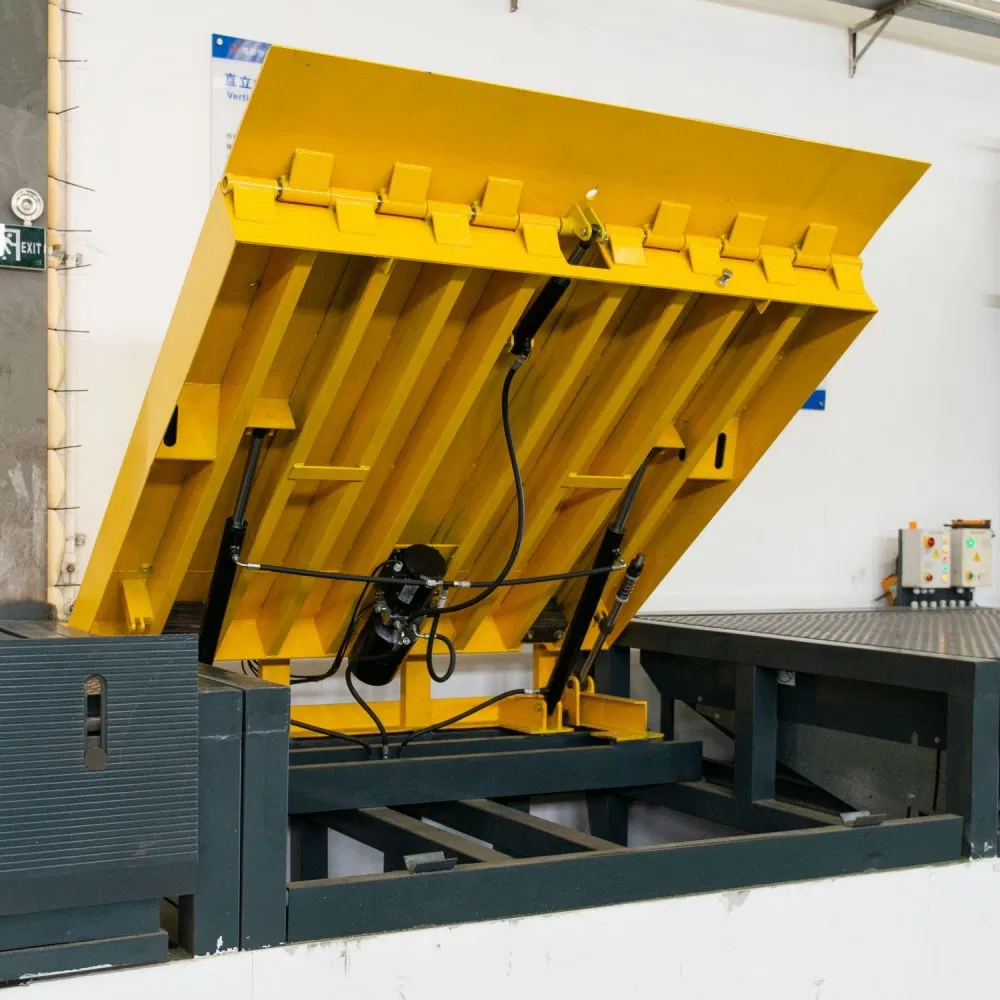 Hydraulic Lifting Table Loading Bay Forklift Unloading Truck Container Pit Logistic Warehouse Work Platform Adjustable Telescoping Ramp Lifter Lift Dock Leveler
