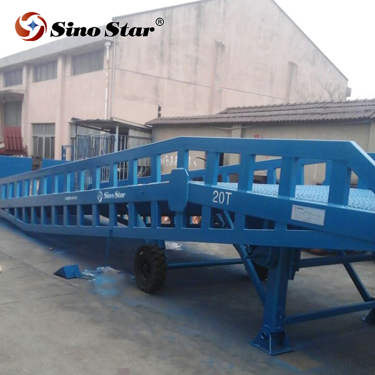 Adjustable Mobile Warehouse Loading Unloading Container Yard Ramp Equipment