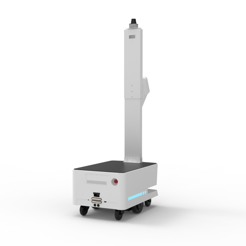 Factory Warehouse Material Handling Quality Autonomous Slam Navigated 100kg Payload Delivery Robot