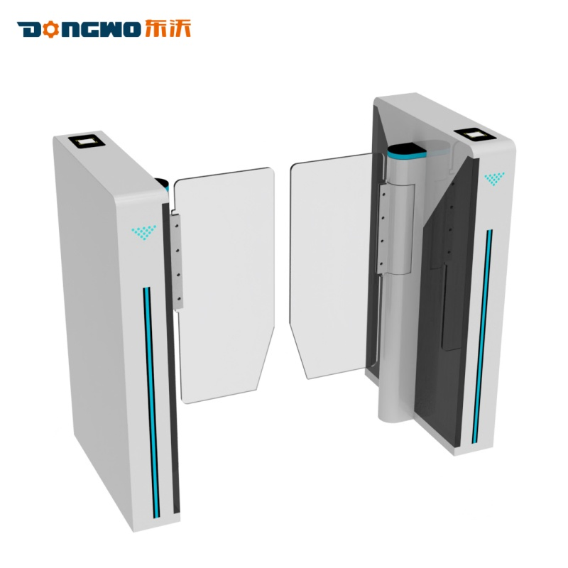 OEM/ODM Durable Smart Fast Speed Swing Automatic Used for Industrial Gym Officebuilding Cinema Test Center Automatic Electric Boom Flap Turnstile Speed Gate