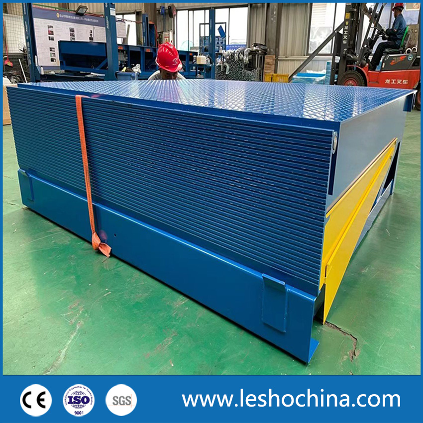 6t /8t /10t Turn-Over Lifting Equipment Loading and Unloading Ramp Leveler Yard Ramp