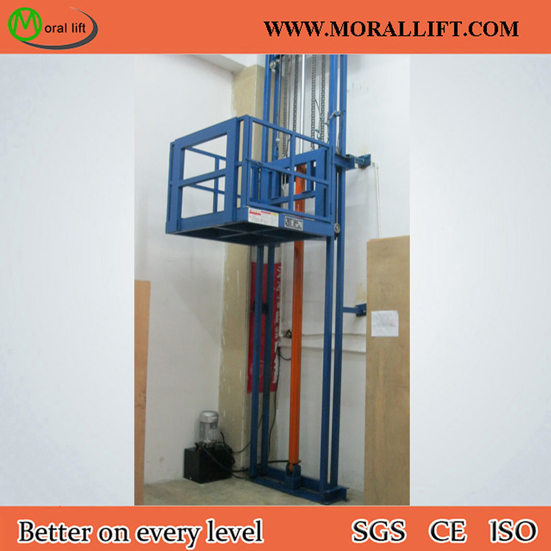Hydraulic Drive Vertical Cargo Lift for Warehouse
