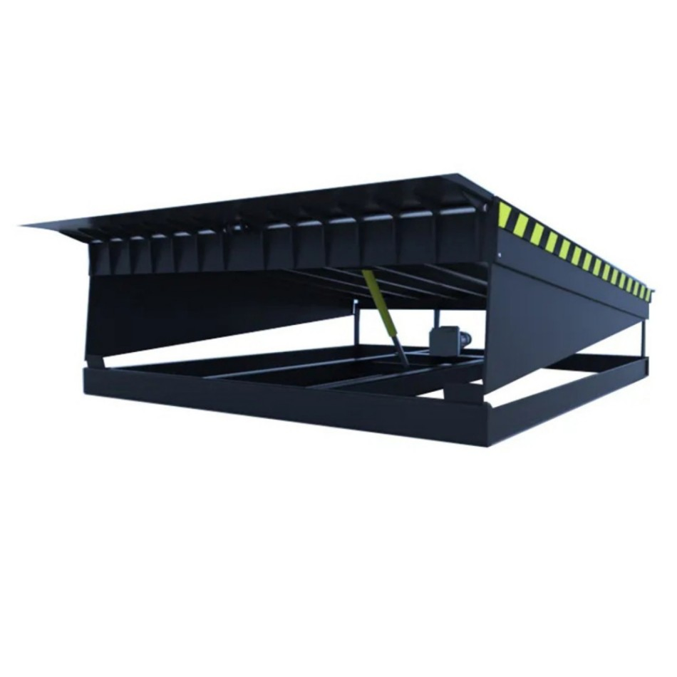 New 12t Stationary Fixed Loading Unloading Hydraulic Lifting Platform Vertical Telescopic Dock Leveler for Logistics Warehouses