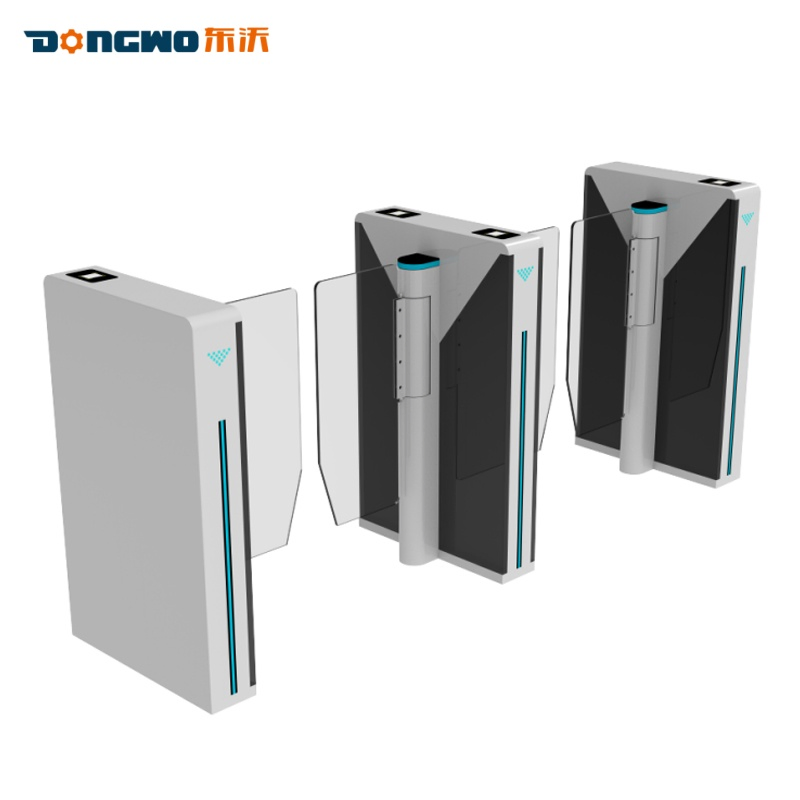 OEM/ODM Durable Smart Fast Speed Swing Automatic Used for Industrial Gym Officebuilding Cinema Test Center Automatic Electric Boom Flap Turnstile Speed Gate