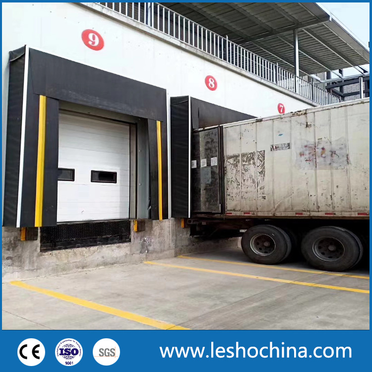 Retractable Mechanical Dock Shelter for Warehouse Loading Dock Door Shelter