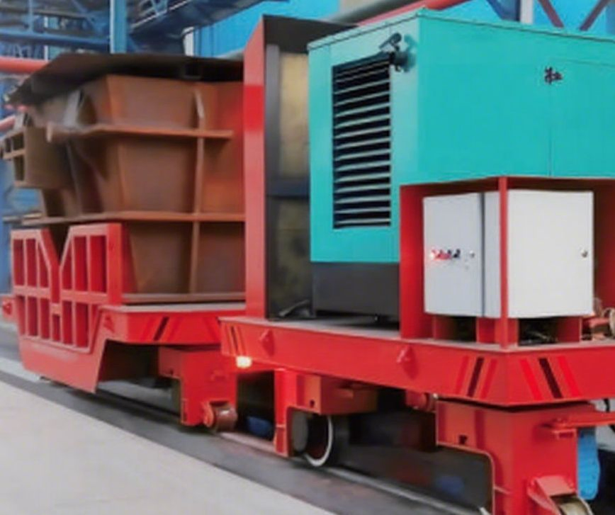 Automated Monorail Guided Vehicle for Efficient Factory Material Handling