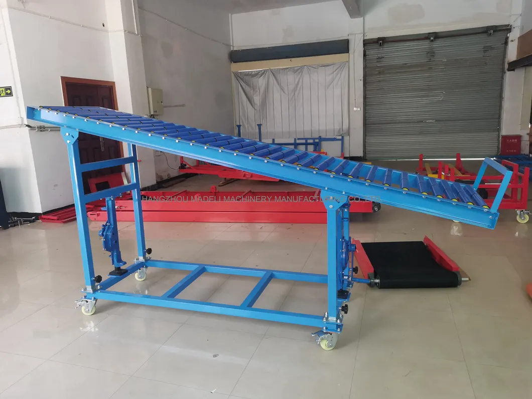 Industrial Roller Conveyor System Detail 5