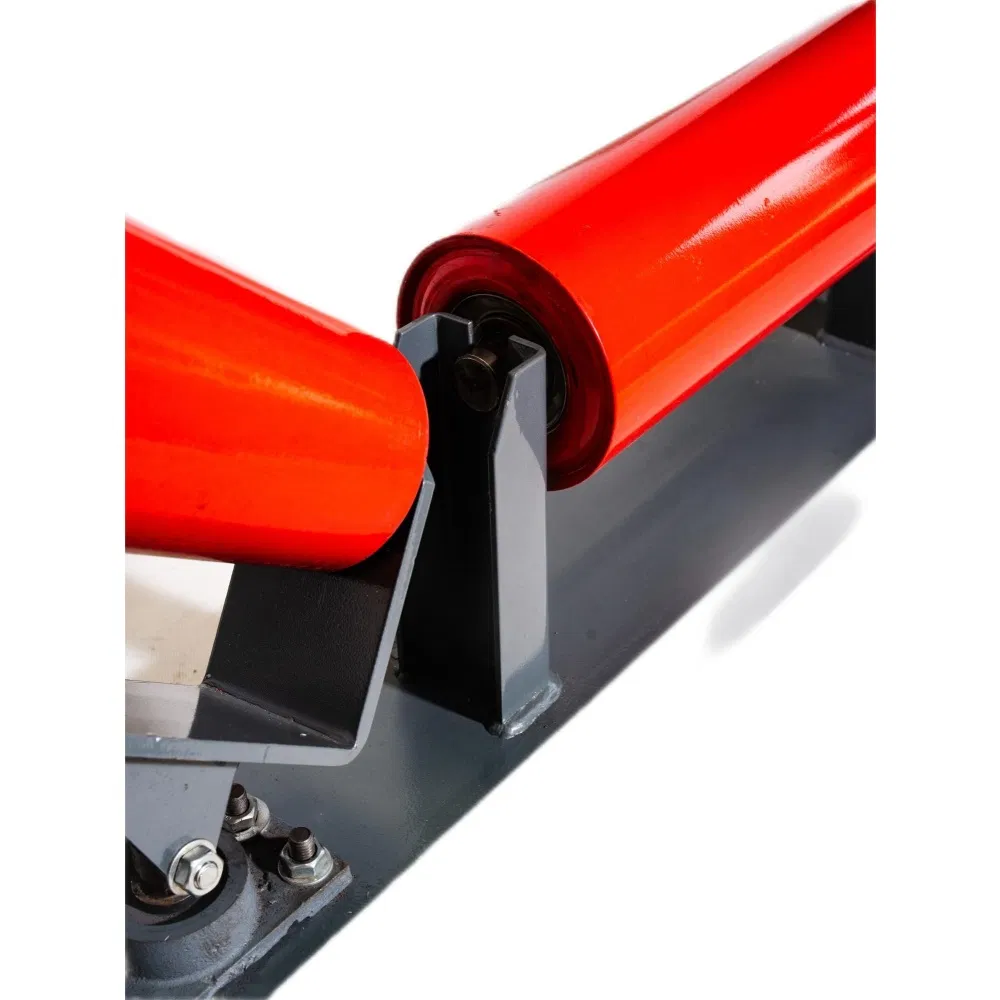 Vibration-Proof Friction Self-Aligning Conveyor System for Open-Pit Mine Operations