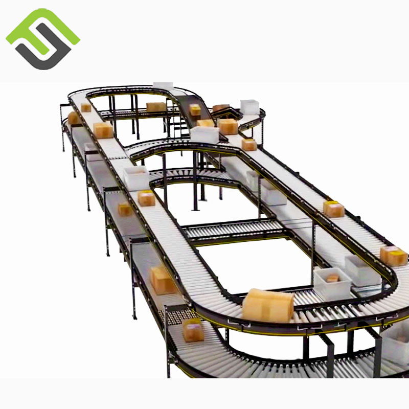 Stainless Steel Heavy Duty Gravity Roller Conveyor Industrial Roller Conveyor Systems Roller Conveyor Manufacturer