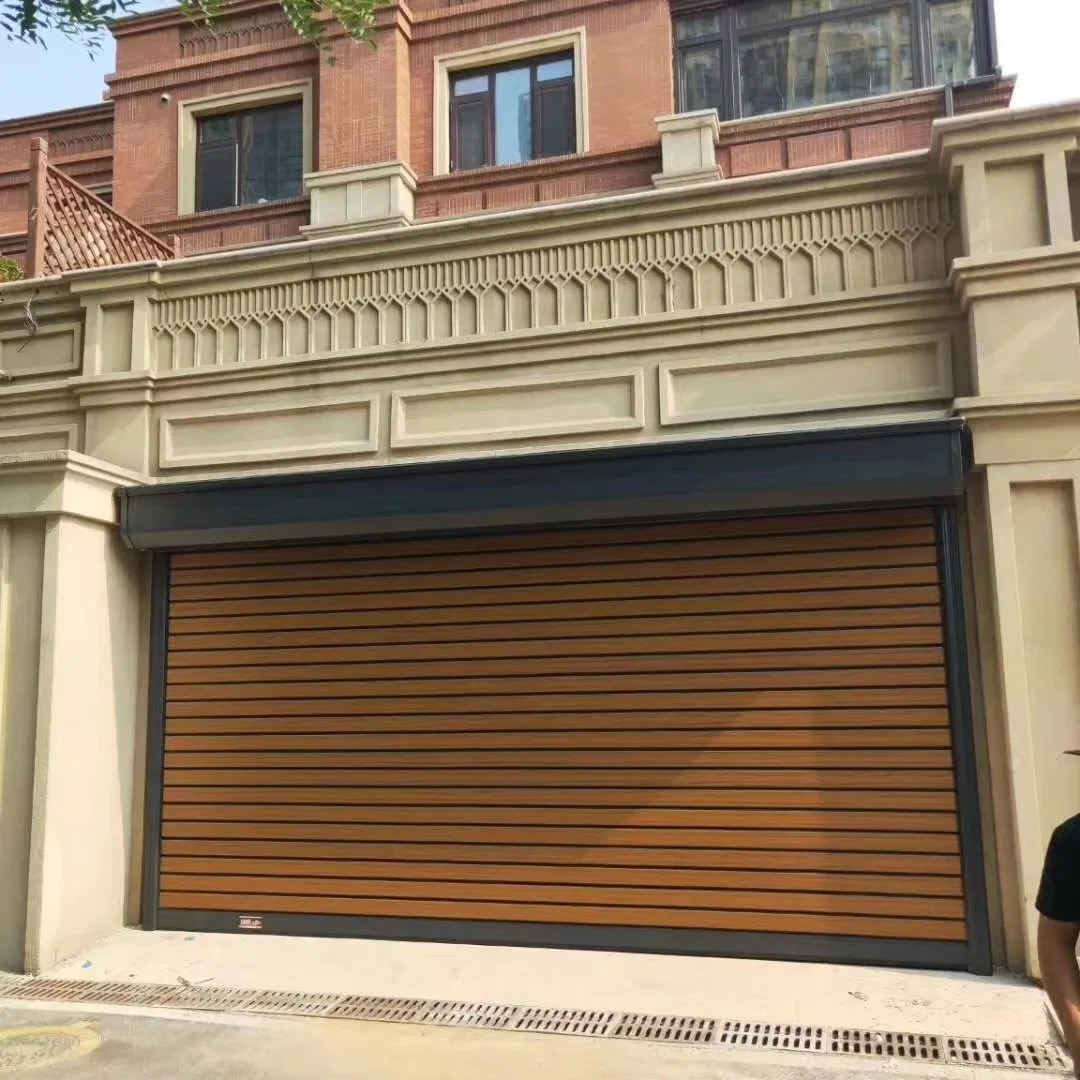 Industrial Exterior Interior Thermal Insulation Soundproof PU Sandwich Galvanized Steel Rolling Shutter Aluminum Alloy Roller Gate