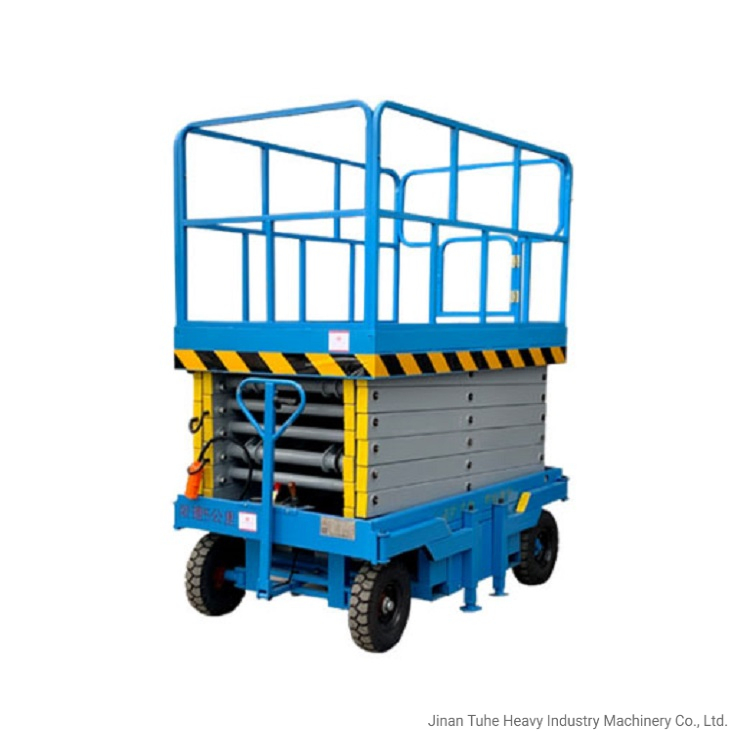 500kg Eectric Scissor Lift Man Lift Mobile Lift Platform for Repairing
