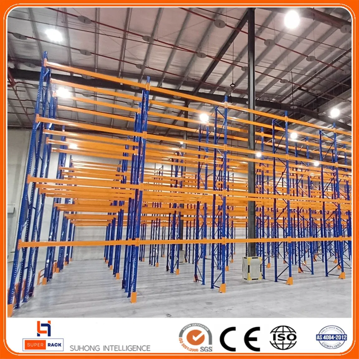 Heavy Duty Industrial Shelves Warehouse Pallet Shelf System Storage Racking Steel Selective Beam Pallet Rack