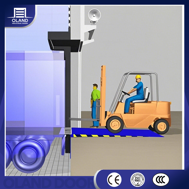 CE Fixed Loading Hydraulic Dock Leveler for Loading and Unloading Use for Logistics Centers